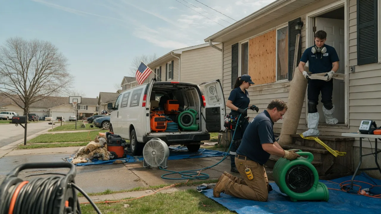 Water Damage Restoration in Hennepin, OK near me